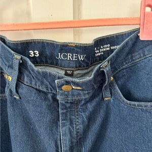 J. Crew High Rise Wide Leg Trouser Jean